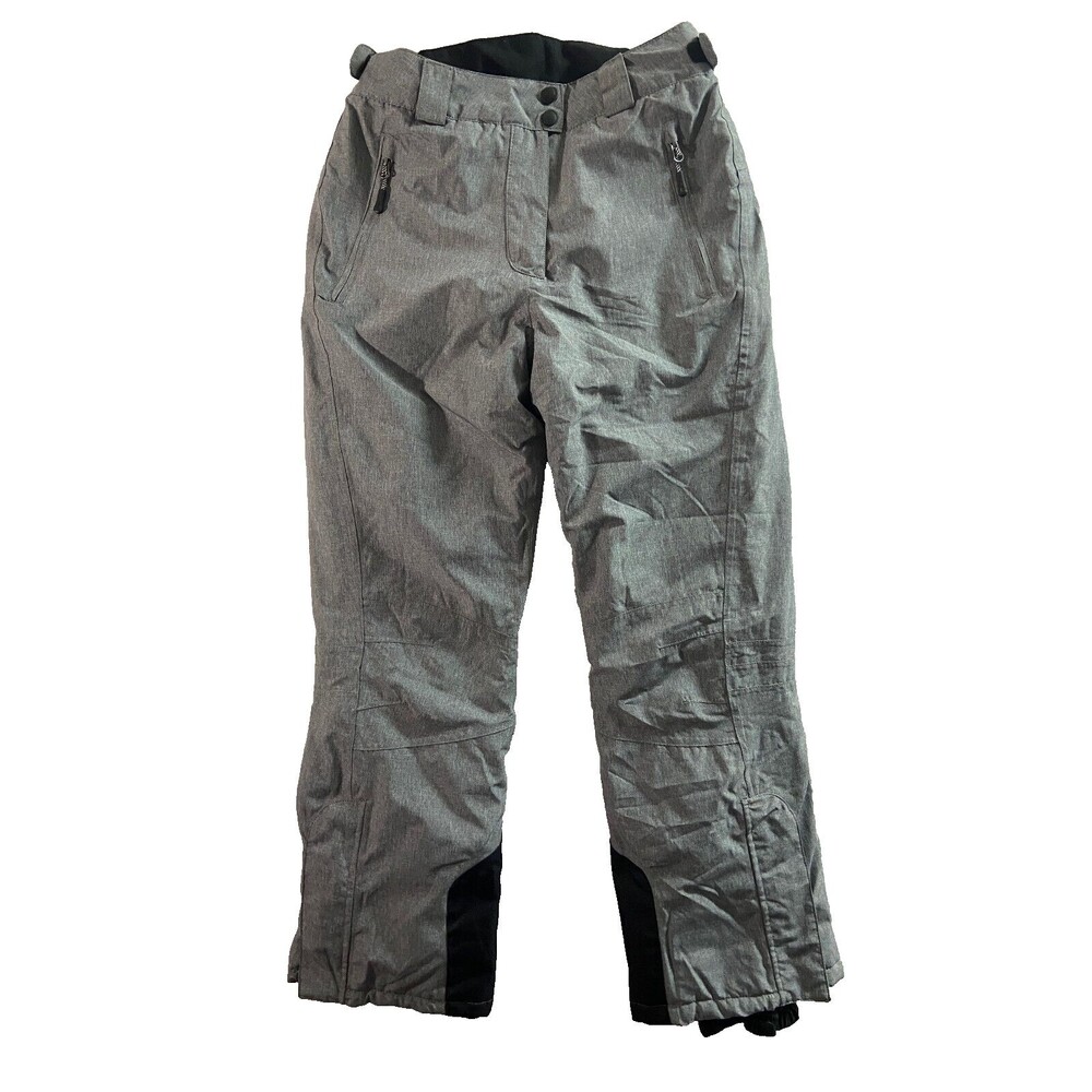 Crivit Pro Snowboard Ski Pants Womens 8 Grey Insulated Outdoors Snow Sports NWT